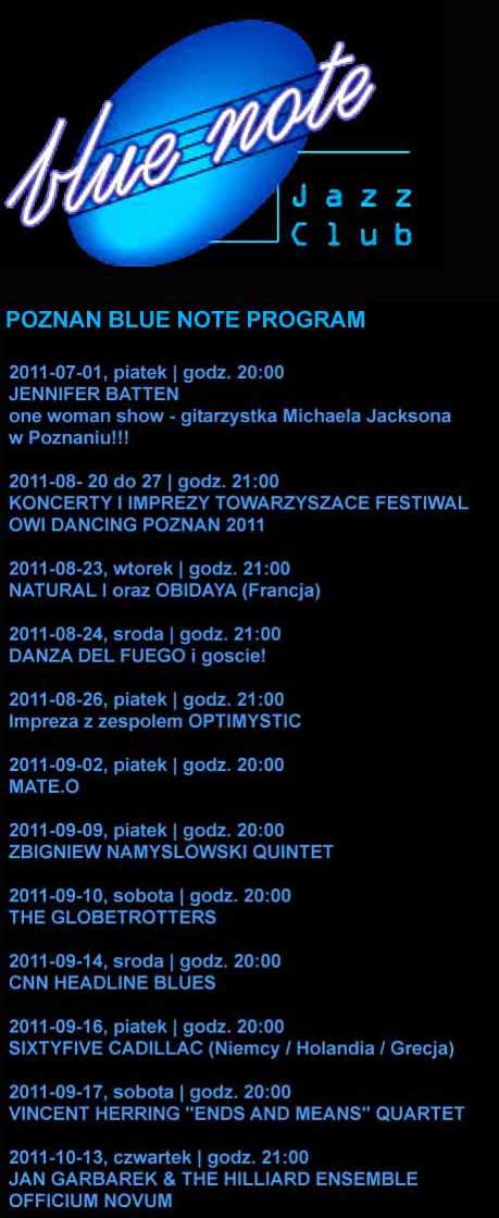 Poznan Blue Note Jazz Club